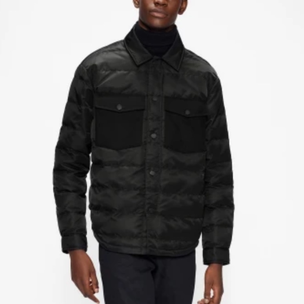 🌟🌟Host Pick 🌟🌟 NWT Ted Baker VELOSTY Quilted Black Jacket - Picture 3 of 16